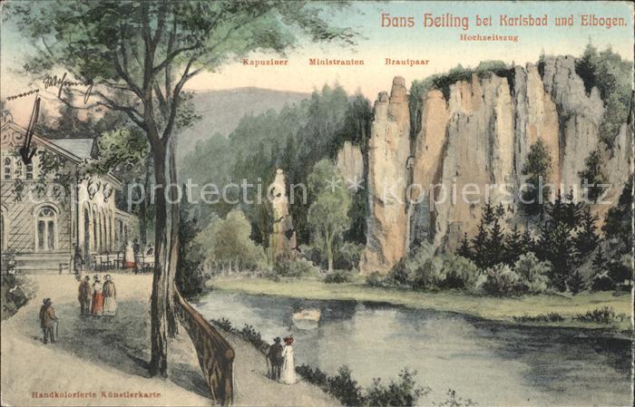 Elbogen Loket Kuenstlerkarte Hans Helling