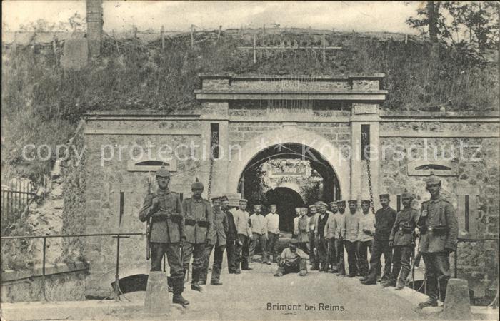 Brimont bei Reims Soldaten