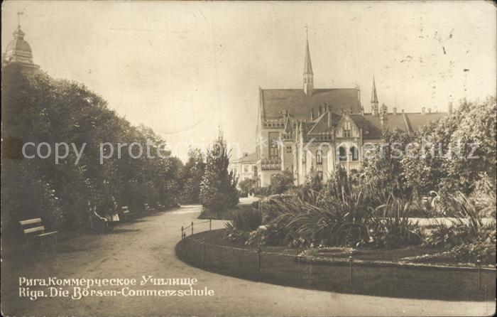 Riga Lettland Boersen Commerzschule