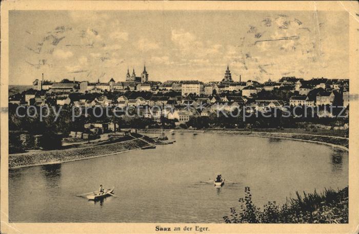 Saaz Tschechien Partie an der Eger