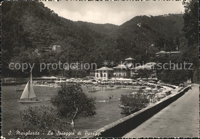 Santa Margherita Ligure La Spiaggia di Paraggi