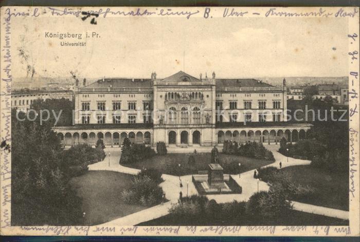 Koenigsberg Ostpreussen Universitaet