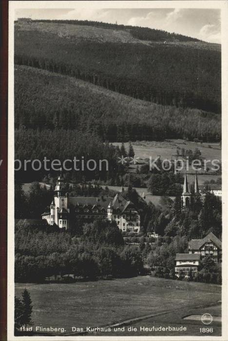 Bad Flinsberg Swieradow Zdroj Kurhaus und Heufuderbaude