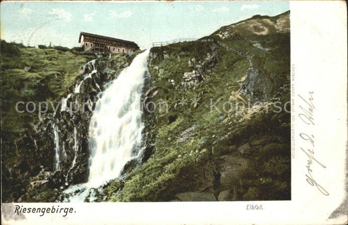 Riesengebirge Krkonose Karkonosze Elbfall