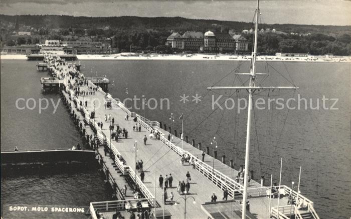 Zoppot Sopot Molo Spacerowe