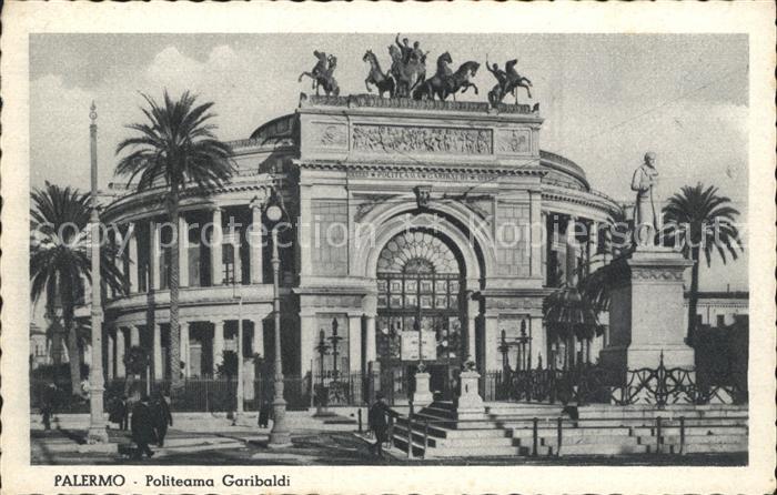 Palermo Sicilia Politeama Garibaldi