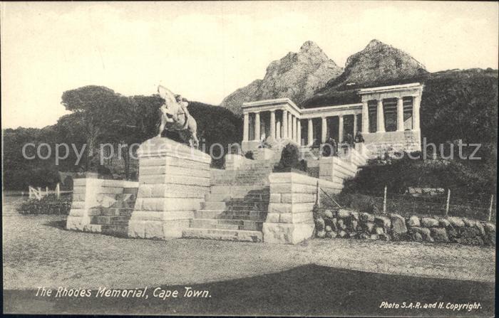 Cape Town Kaapstad Kapstadt The Rhodes Memorial