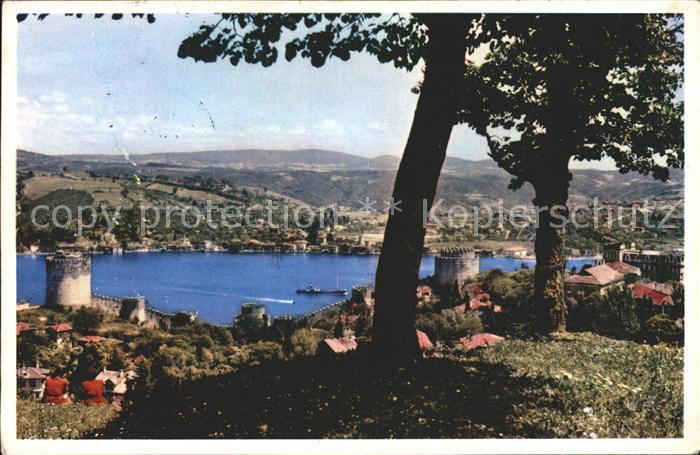 Istanbul Constantinopel Rumeli Hisar Towers on the Bosphore