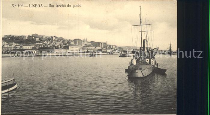 Lisboa Um trecho do porto