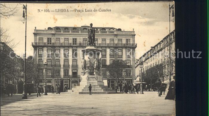 Lisboa Praca Luiz de Camoes