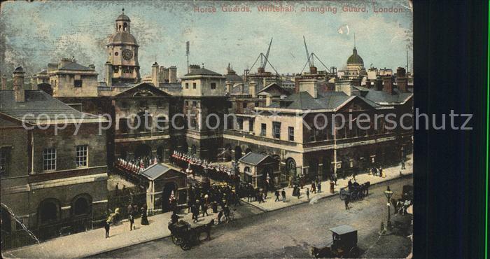 London Horse Guards Whitehall changing Guard