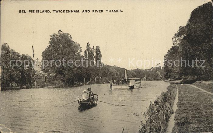 Twickenham Riverside Eel Pie Island and River Thames