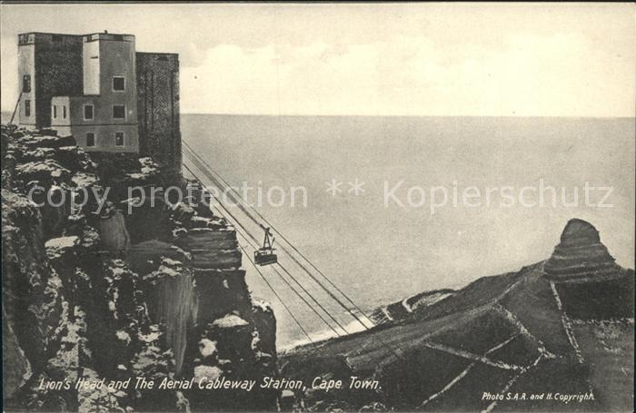 Cape Town Kaapstad Kapstadt Lions Head and The Aerial Cableway Station