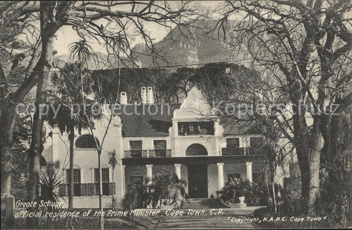 Cape Town Kaapstad Kapstadt Groote Schuur official residence of the