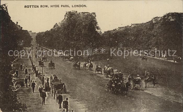 London Rotten Row Hyde Park