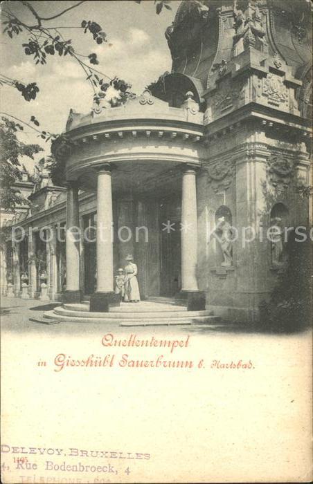 Giesshuebl-Sauerbrunn Tschechien Quellentempel