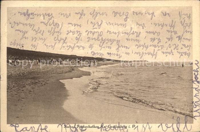 Fischerkathen Pommern Seebad Strand