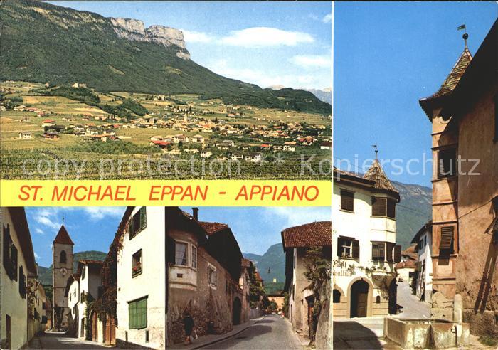 Eppan Suedtirol Panoramico San Michele Appiano Vicoli Romantici