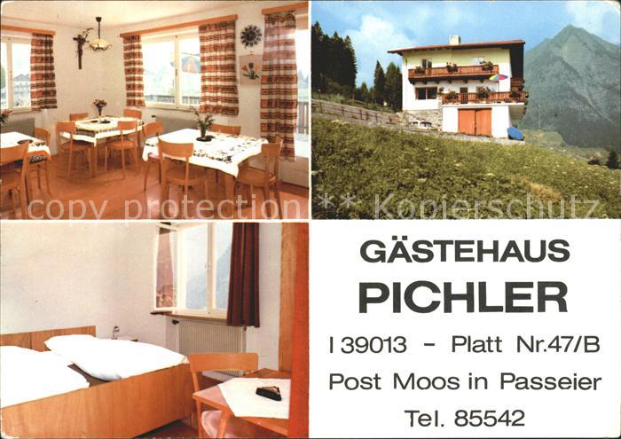 Passeier Gaestehaus Pichler Gaststube Zimmer