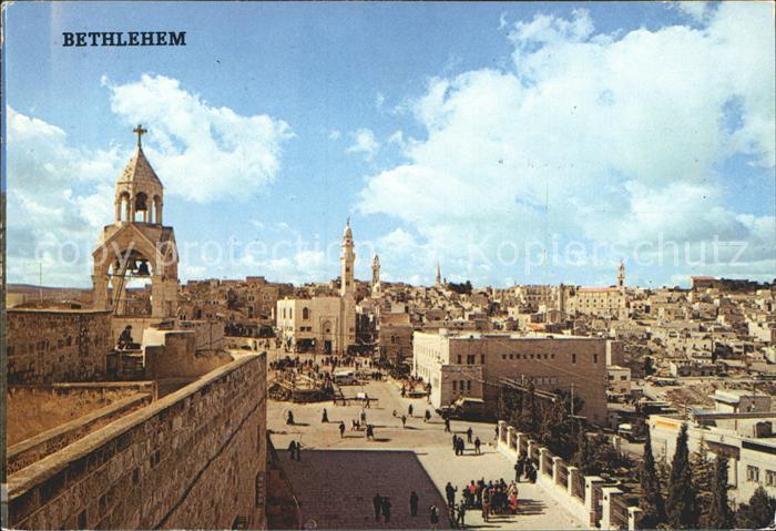 Bethlehem Yerushalayim Stadtblick Kirche