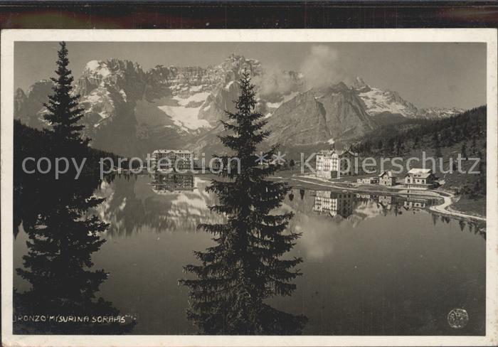 Misurinasee See Panorama