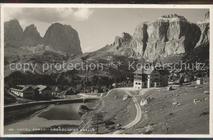 Sassolungo Langkofel Hotel Pordoi