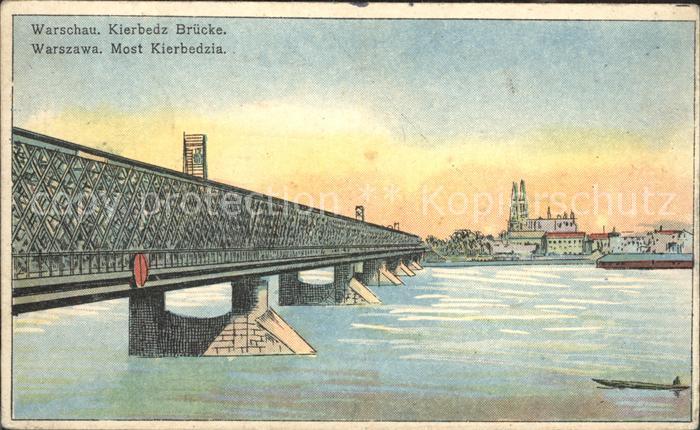 Warszawa Kierbedz Bruecke