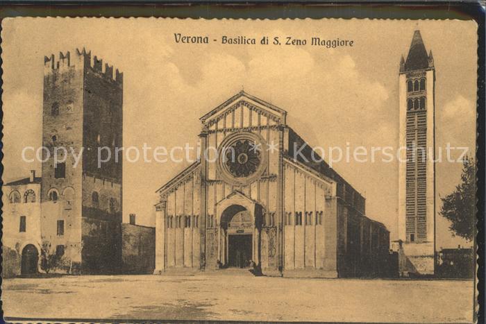 Verona Veneto Basilica di S Zeno Maggiore