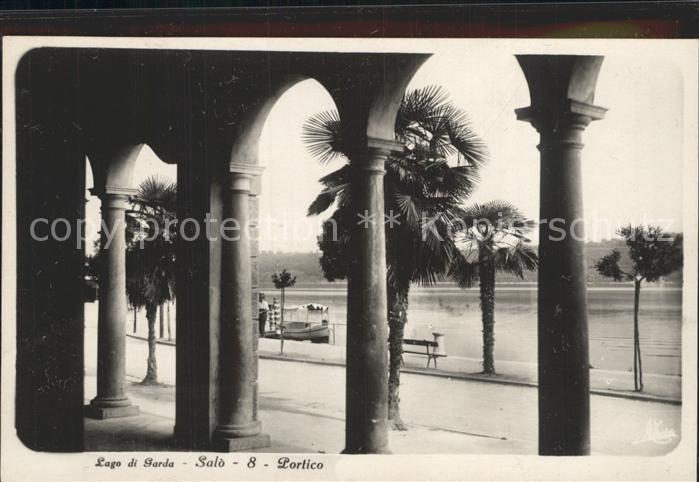 Lago di Garda Salo 8 Portico