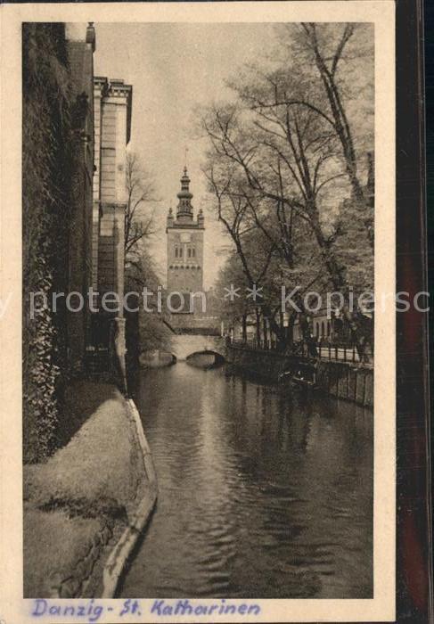 Danzig Westpreussen St Katharinen