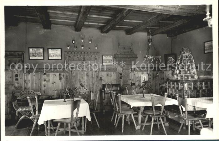 Klobenstein Ritten Restaurant Kematen Gaststube