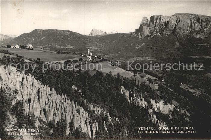 Ritten Renon Erdpyramiden am Ritten