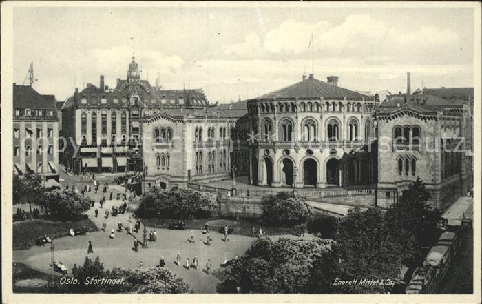 Oslo Norwegen Stortinget