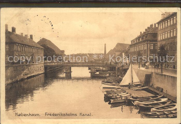Kobenhavn Frederiksholms Kanal