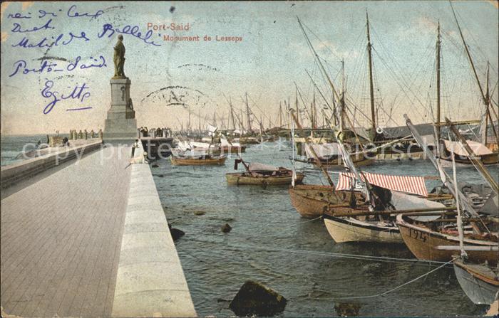 Port Said Monument de Lesseps