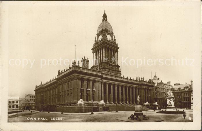 Leeds West Yorkshire Town Hall
