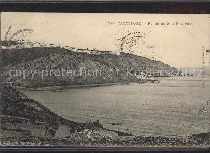 Carthage Karthago Pointe de Sidi Bou Said