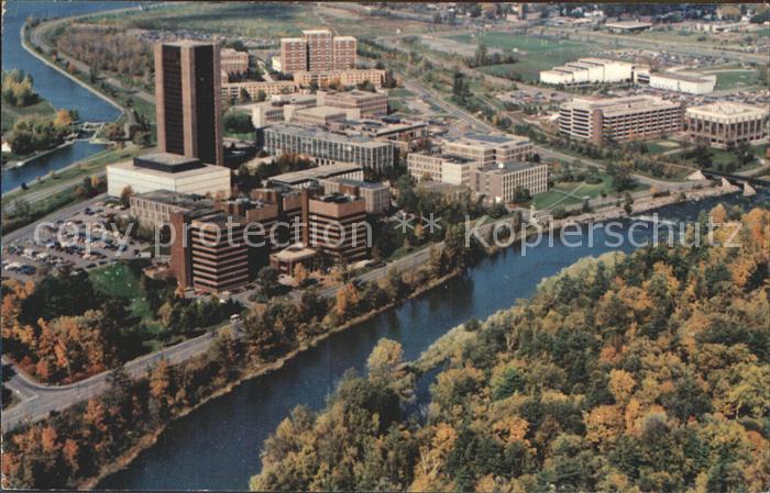 Ottawa Ontario Carleton University Air view