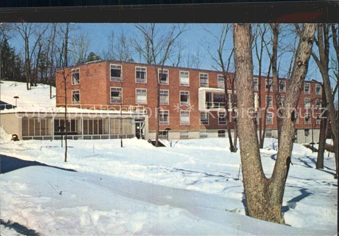 Waltham Massachusetts Mens Dormitory in Leon Quadrangle Brandeis University