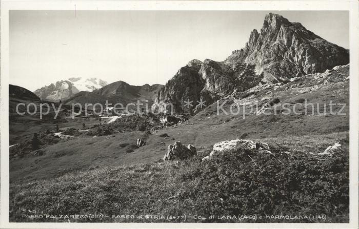 Falzaregopass Passo di Stria Col di Lana e Marmolada