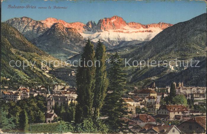 Gries-Quirein Bozen verso le Dolomiti