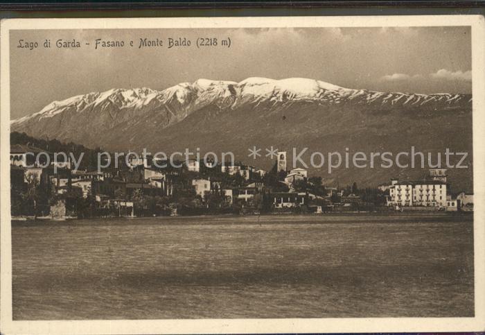 Fasano Lago di Garda e Monte Baldo