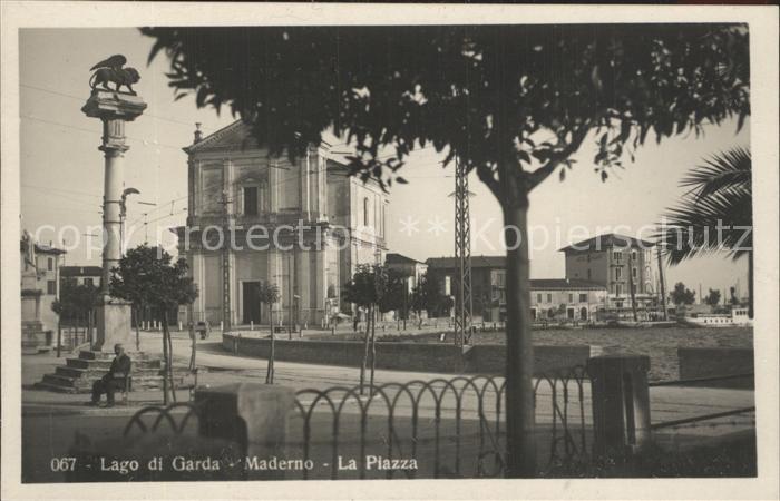 Maderno Lago di Garda La Piazza