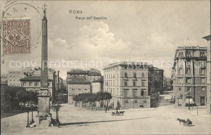 Roma Rom Piazza dell Esquillino