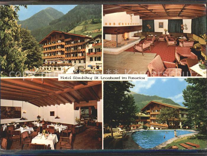 St Leonhard Passeier Hotel Stroblhof Gast und Aufenthaltsraum Swimmingpool