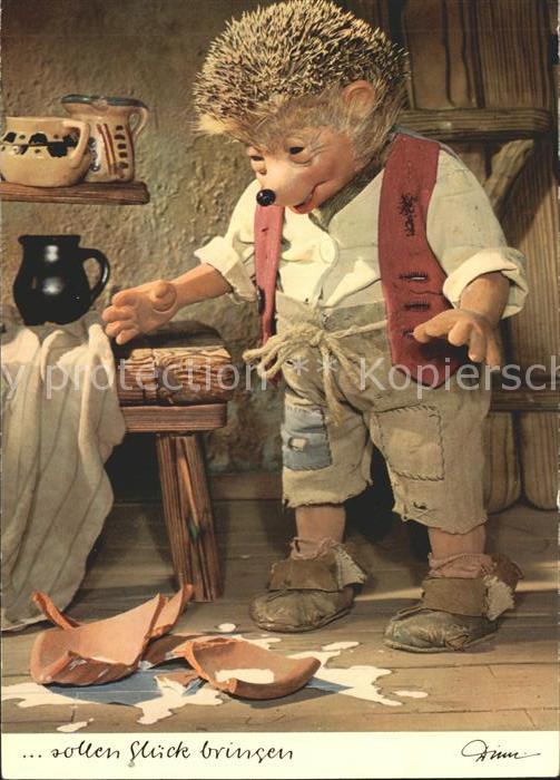 Mecki Nr. 309 Scherben Vase Glueck