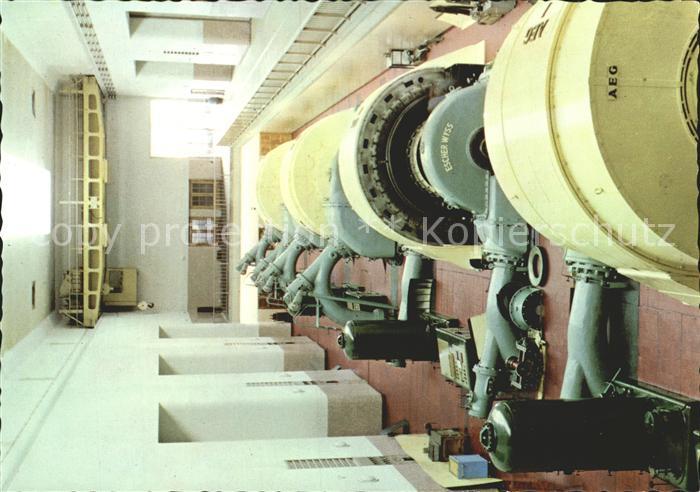 Staudamm Pumpspeicherkraftwerk Maschinenhalle Krafthaus Kaprun