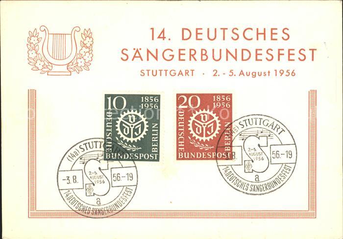 Saengerbundfest 14. Deutsches Saengerbundfest Stuttgart