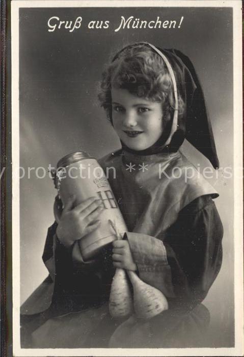 Muenchner Kindl Bierkrug Rueben