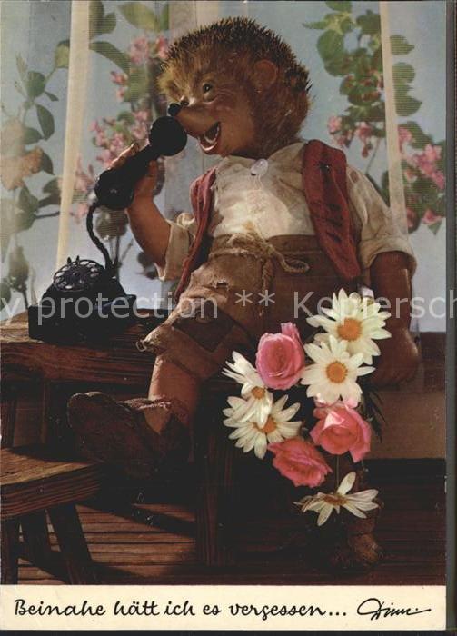 Mecki Nr. 417 Glueckwunsch Telefon Geburtstag